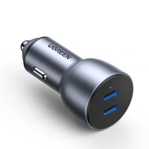 ugreen 50w dual type c port pd fast car charger – cd213 70594