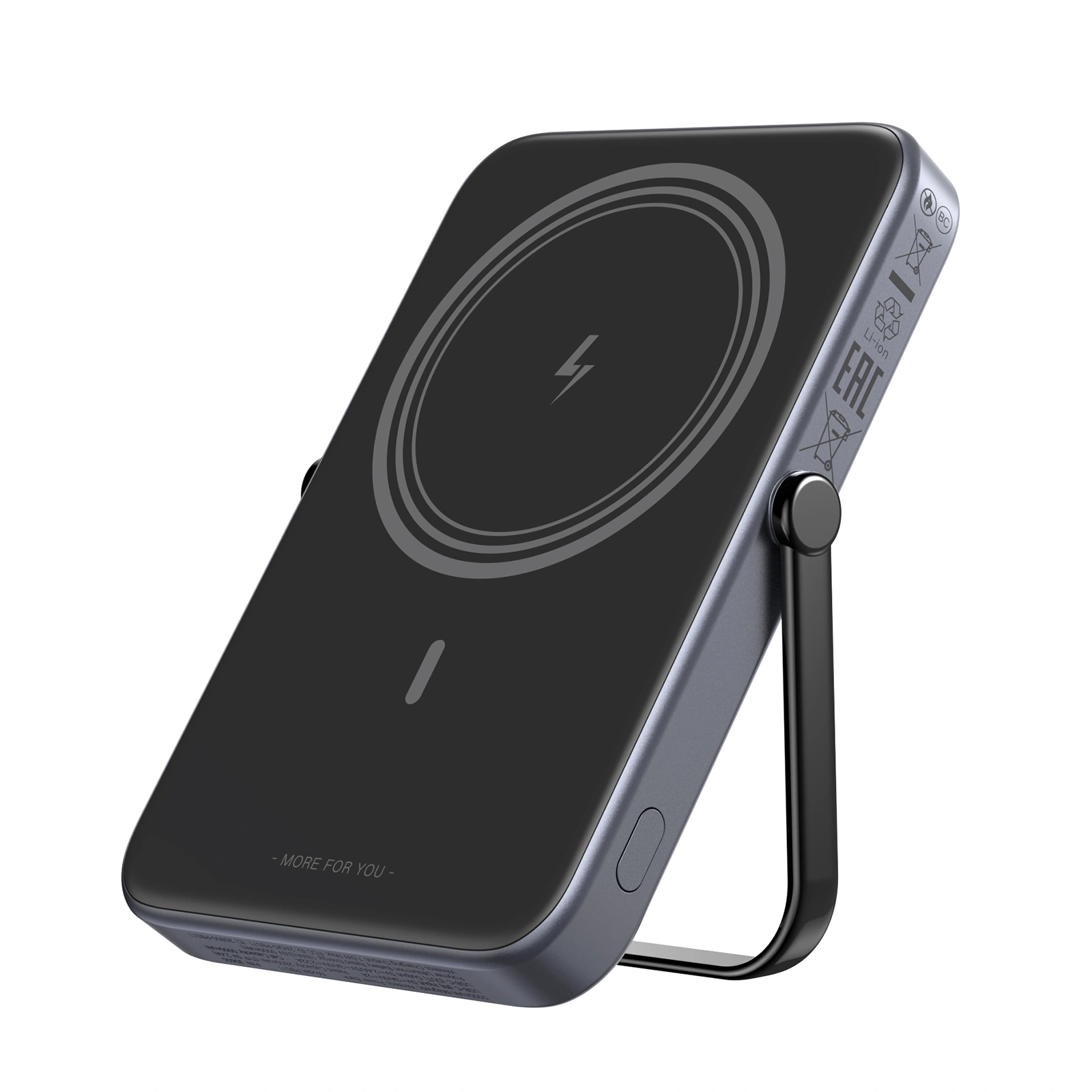 ugreen 5000mah uno series magnetic wireless power bank with foldable stand pb571 35605b ugreen 5000mah uno series magnetic wireless power bank with foldable stand pb571 35605b