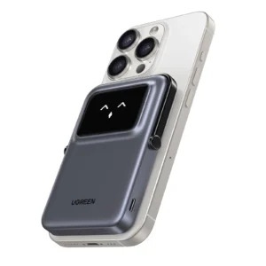 ugreen 5000mah uno series magnetic wireless power bank with foldable stand pb571 35605b