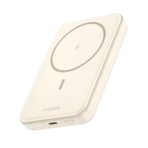 ugreen 10000mah 20w magnetic wireless power bank white – pb561 25208